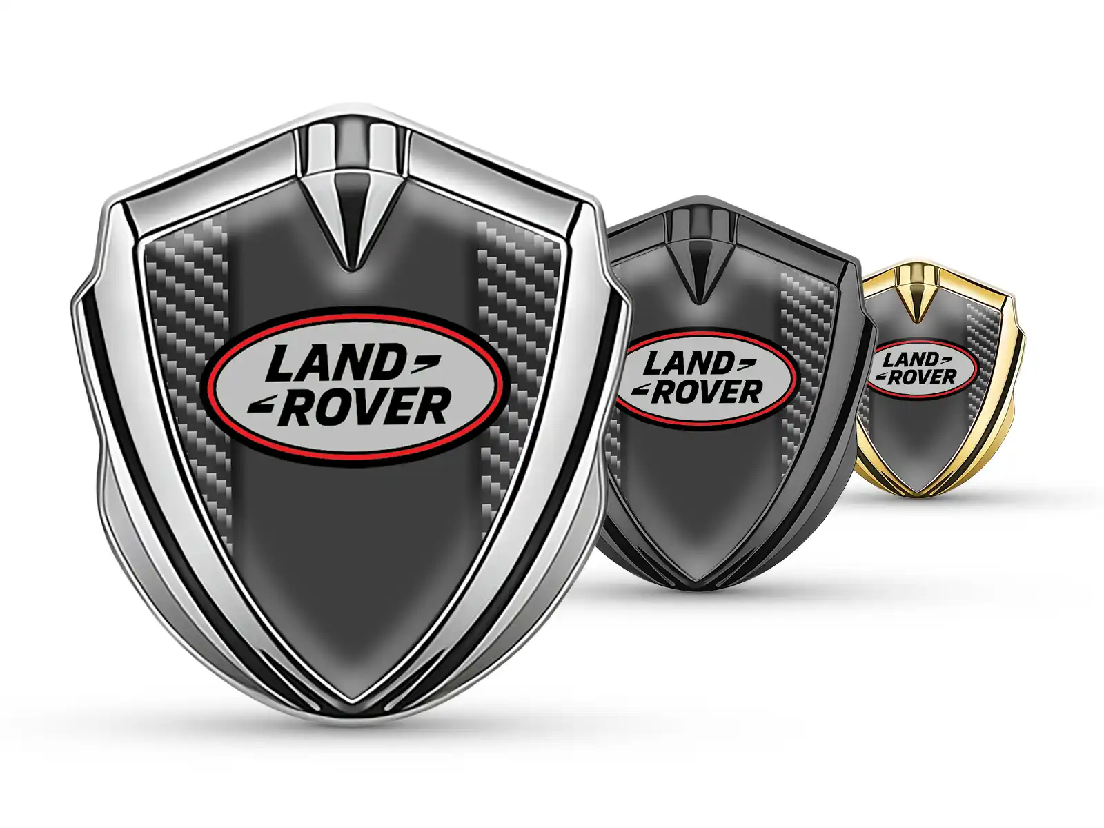 Land Rover Badge Auto Stile Pro Inox Costruito